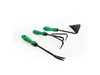 Essential 3-Piece Gardening Toolkit: Hoe, Weeder, and Rake for Garden Mastery