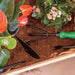Gardener's Essential Trio: Premium 3-Piece Gardening Tool Set for Soil Tilling, Weeding, & Raking