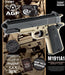 Elite Performance Colt M1911 Tan Airsoft Gun: Power and Precision Package
