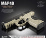 M&P40 Tan Airsoft Pistol: Enhanced Performance Bundle with Elite Enhancements