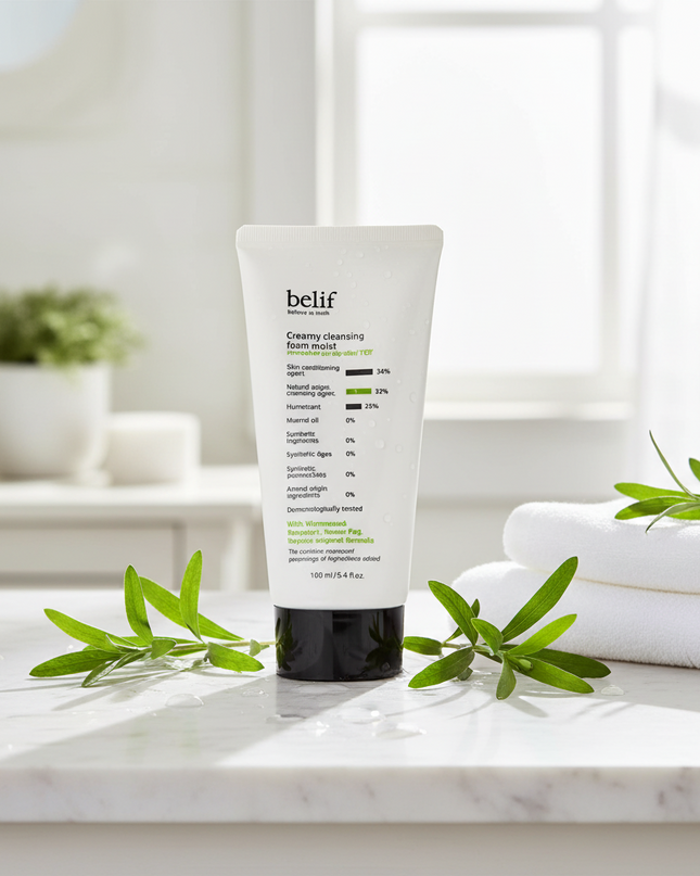 Vitamin-C Infused Herbal Cleansing Foam for Radiant Skin