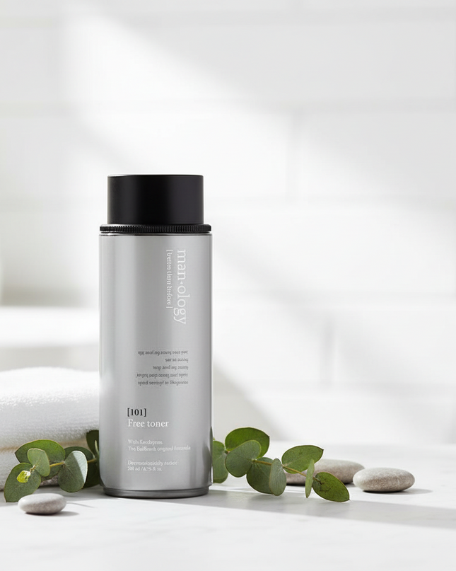 Marrubium-Infused Men's Skin Revitalizing Kit - Soothing Essence for Glowing Complexion