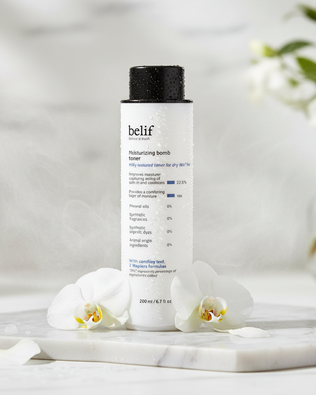 Hydration Harmony: belif Revitalizing Toner 200ml - Skin Nourishment Elixir