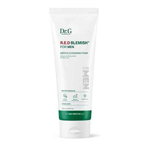 Men's Gentle Blemish Control Cleansing Foam: pH-Balanced Daily Skin Care