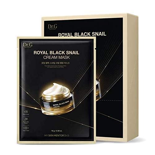 Luxurious Royal Black Snail Cream Mask for Youthful Skin Transformation
