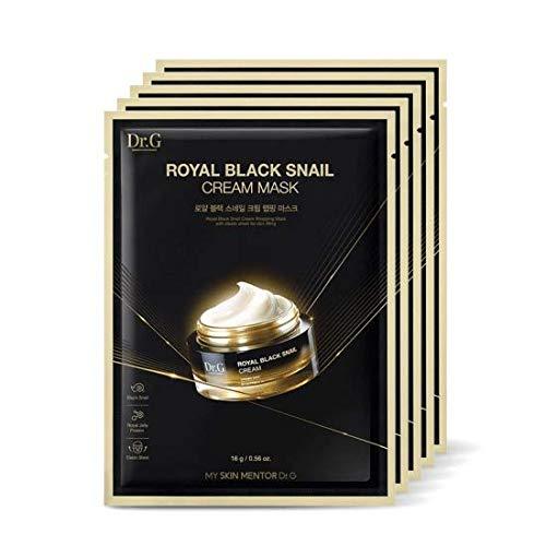 Royal Black Snail Cream Mask - Skin Lifting and Moisturizing Formula