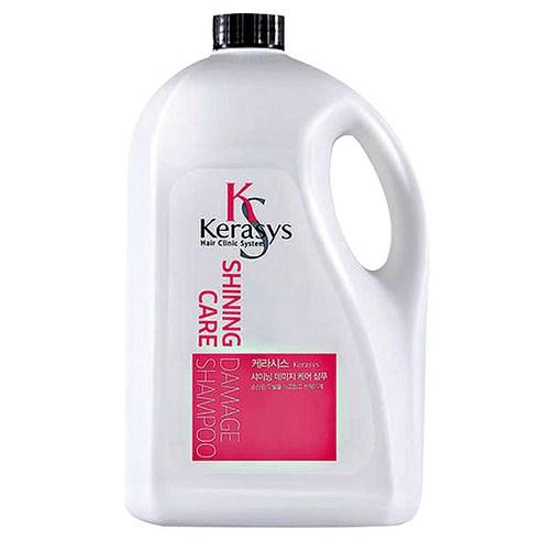 Korean Kerasys Shining Damage Care Shampoo 4L - Nourishing Shine Infusion & Gentle Cleansing