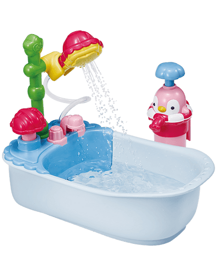 Enchanting Bubble Bath Playset with Color-Changing Doll for Kids by Kongsuni