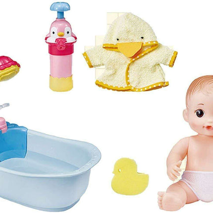 Enchanting Bubble Bath Playset with Color-Changing Doll for Kids by Kongsuni
