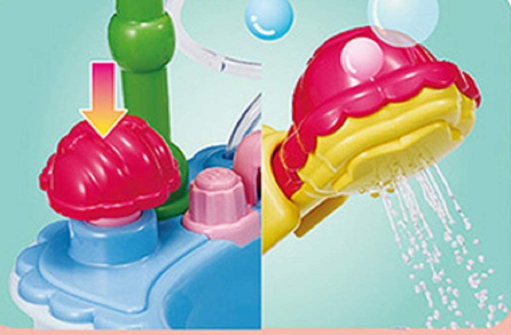 Magical Bath Time Play Set with Color-Changing Doll for Kids by Kongsuni