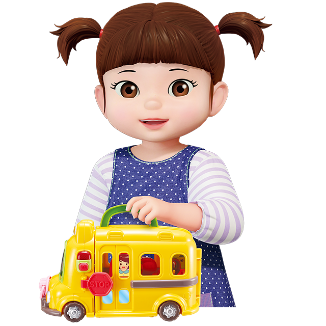 Kongsuni's School Bus Adventure Learning Toy