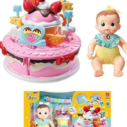 Kongsuni Magic Color Cupcake & Snack Creation Set for Kids