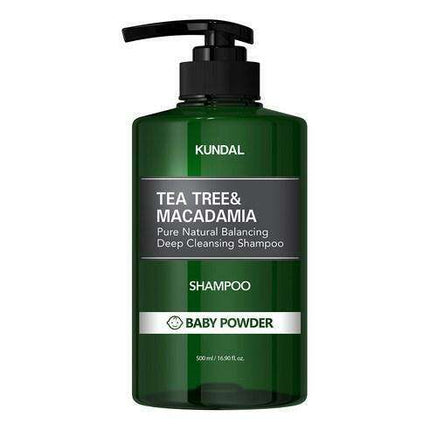 Tea Tree & Macadamia Deep Cleansing Shampoo for Oily Scalps - Luxurious Botanical Blend - 500ml
