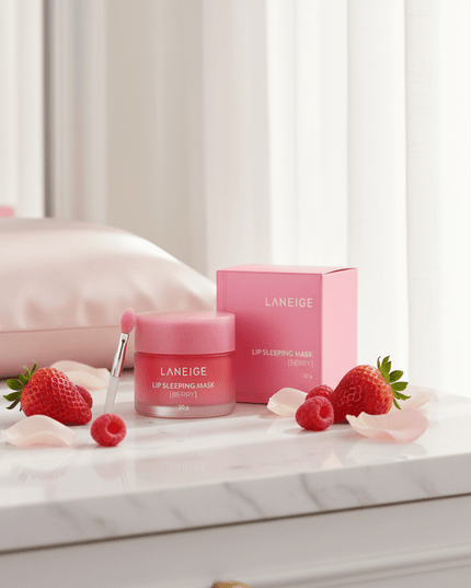 Berry Bliss Overnight Lip Mask: LANEIGE Lip Renewal - 20g