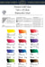 Mijello Mission Gold Class Pure Pigment Watercolor Set - 34 Vibrant Colors in 15ml Tubes