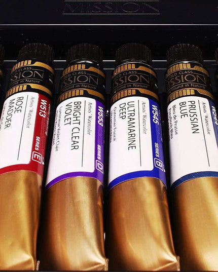 34-Color CrushOn Premium Watercolor Pigment Set - Ignite Your Imagination with Lively 15ml Tubes