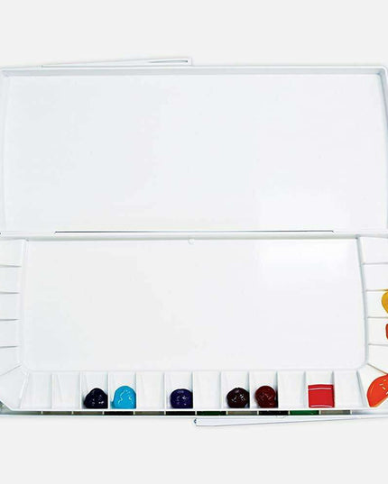 Transform Your Watercolor Experience with the Mijello 40-Well Dual Layer Palette