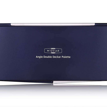 Portable Triple Decker Watercolor Palette in Ocean Blue - 52 Wells for Creative Artists