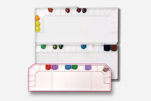Elevate Your Watercolor Artistry with the Mijello MWP-3017 Glass Palette