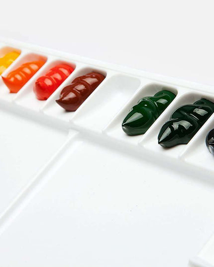 Portable Watercolor Palette Set - Essential Art Kit for On-the-Go Creatives