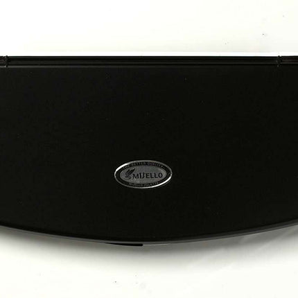 Compact Black Folding Palette with 20 Color Wells - Ideal for Artists on the Go