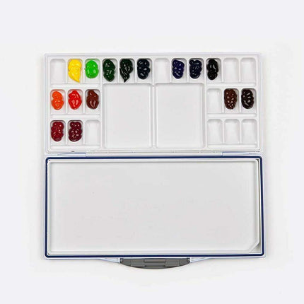 Transform Your Watercolor Artwork with the Mijello MWP-3024 Fusion Palette