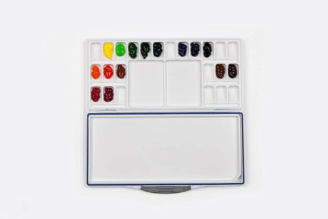 Elevate Your Watercolor Creations with the Mijello MWP-3024 Fusion Palette