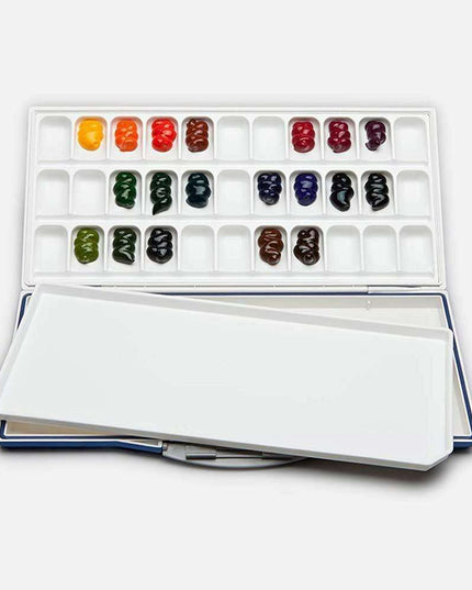 Mijello MWP-3033 Fusion 33-Well Watercolor Palette - Ultimate Art Preservation Kit