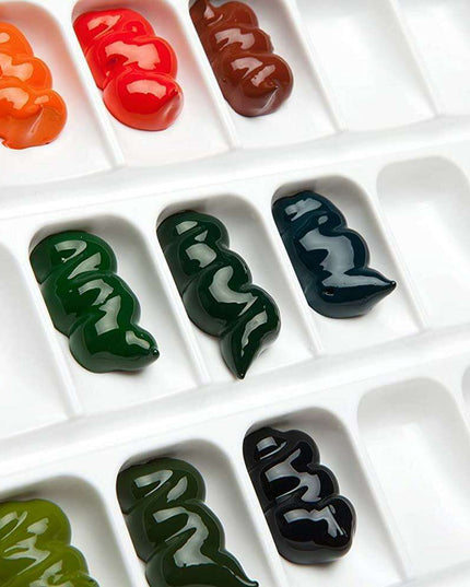 Mijello MWP-3033 Fusion 33-Well Watercolor Palette - Ultimate Art Preservation Kit