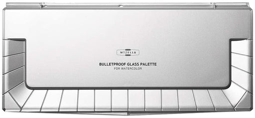 36-Color Impact-Resistant Bulletproof Glass Watercolor Palette with Dual-Handed Design