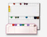36-Color Impact-Resistant Bulletproof Glass Watercolor Palette with Dual-Handed Design