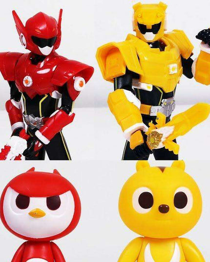 MINI FORCE Robot Adventure Heroes - Set of 4 Action Figures: Bolt, Max, Semi, and Lucy