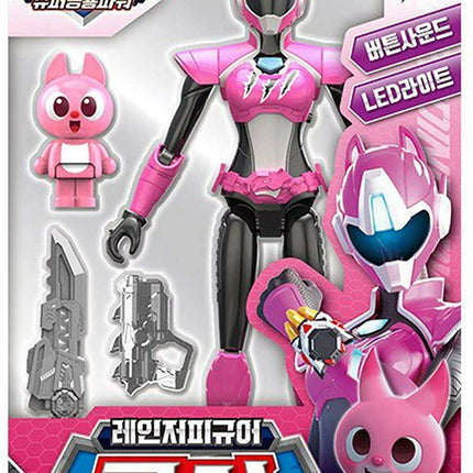 Lucy Super Dinosaur Ranger Action Figure with Interactive Lights and Sounds