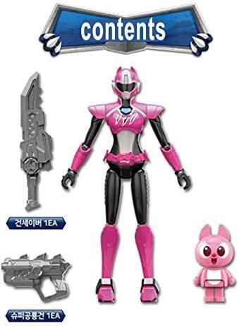 Lucy Super Dinosaur Ranger Action Figure with Interactive Lights and Sounds
