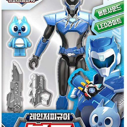 Dino Ranger Power Strike Adventure Action Figure - Light-Up Battle Fun!