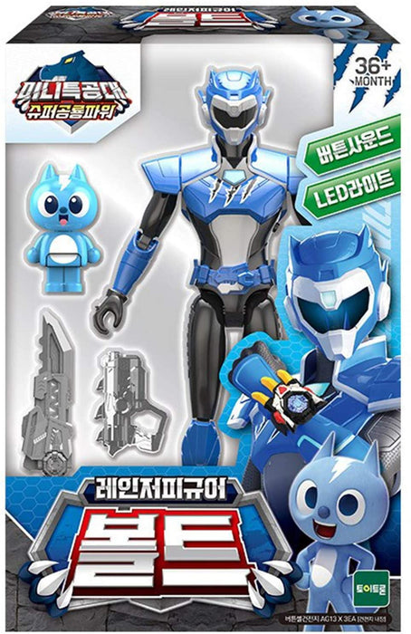 Dino Ranger Power Strike Adventure Action Figure - Light-Up Battle Fun!