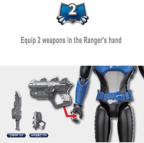 Dino Ranger Power Strike Adventure Action Figure - Light-Up Battle Fun!