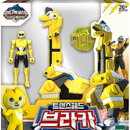 Mini Force Brachiosaurus Transformable Dino Adventure Figure