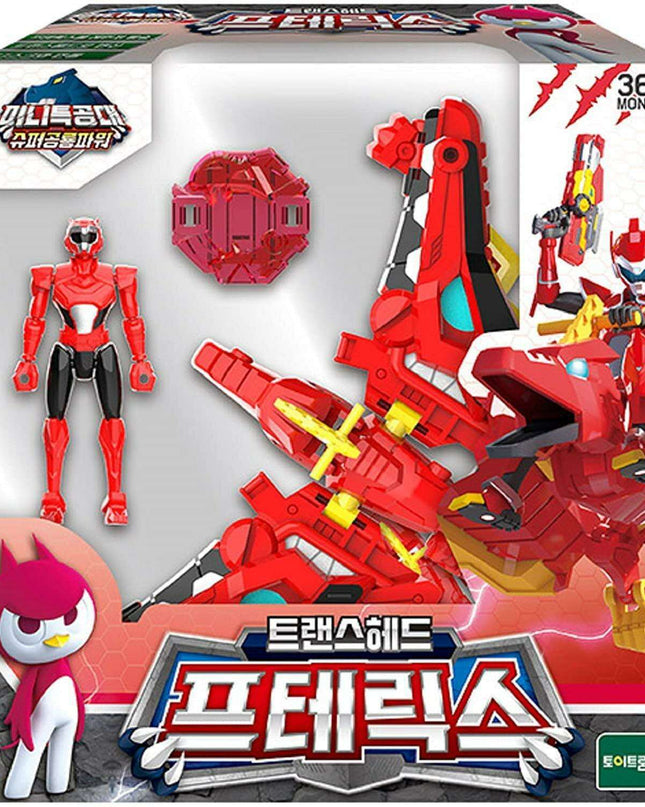 MINI FORCE Pteryx Super Dinosaur Power Pteranodon Adventure Figure - Dare to Explore!