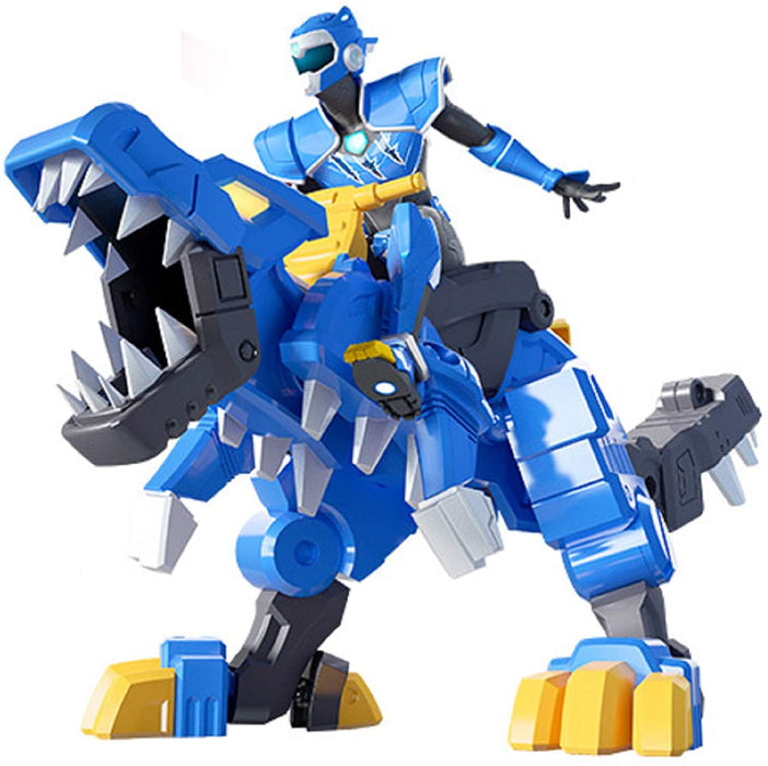 MINI FORCE Tyraka Dinosaur Trans Head Power Action Figure Toy