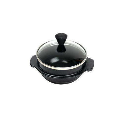 Compact Korean Cast Iron Induction Pot - 11cm