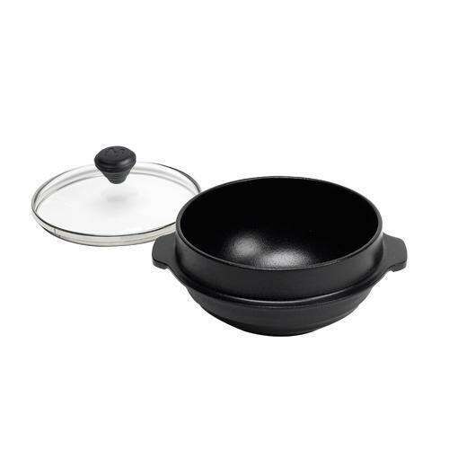 Gamasot Mini Iron Cooking Pot with Innovative Heat Technology for Authentic Korean Flavors