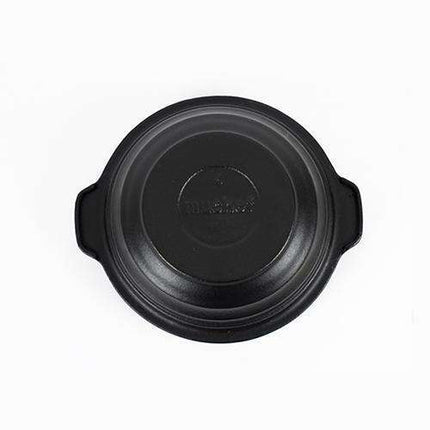 Gamasot Mini Iron Cooking Pot with Innovative Heat Technology for Authentic Korean Flavors