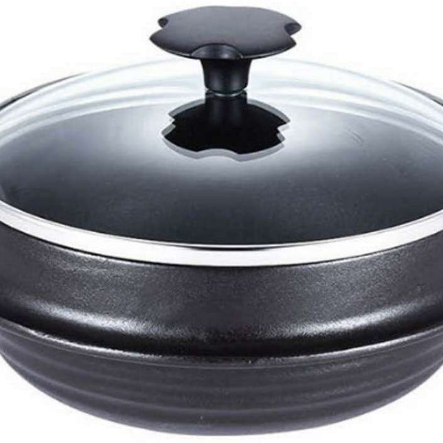 Authentic Korean Culinary 17cm Mini Cast Iron Cooking Pot