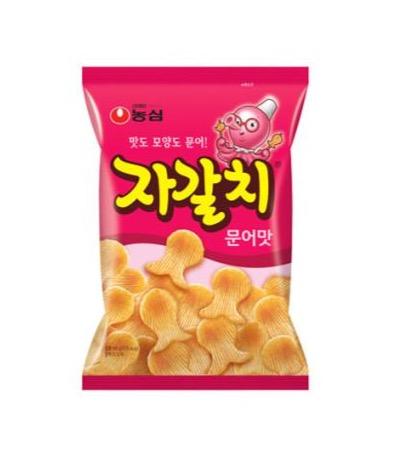Octopus Flavor Tako Chips by Nongshim - Exotic Seafood-Inspired Snack