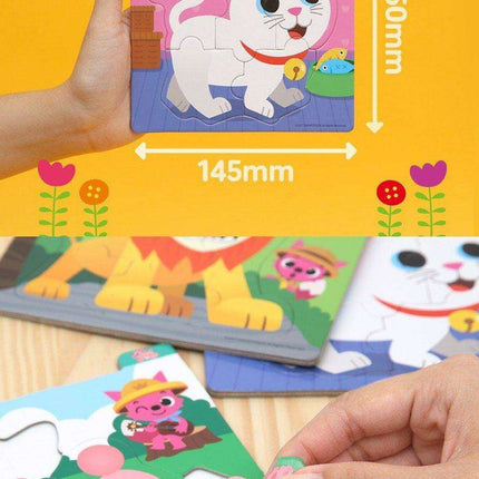 Interactive Animal Adventure Puzzle for Curious Toddlers: A Fun Learning Experience