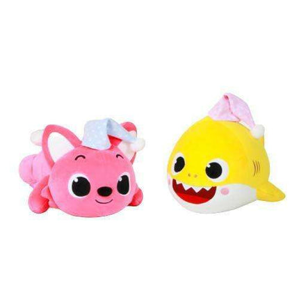 Dreamy Pinkfong Baby Shark Cuddly Plush Set - Sleep Time Buddy for Kids