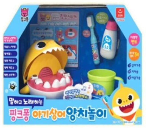 Pinkfong Baby Shark Singing Toothbrush Toy - Interactive Korean Version for Kids