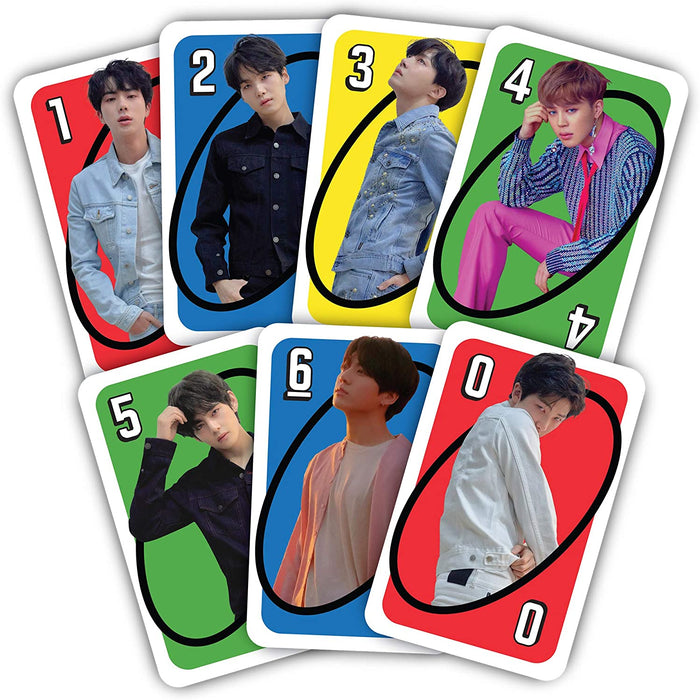 BTS UNO: K-pop Group Card Game with a Dancing Twist