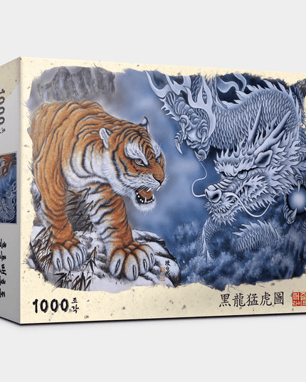 Mystical Adventure: Twilight Serpent & Regal Creature 1000-Piece Puzzle